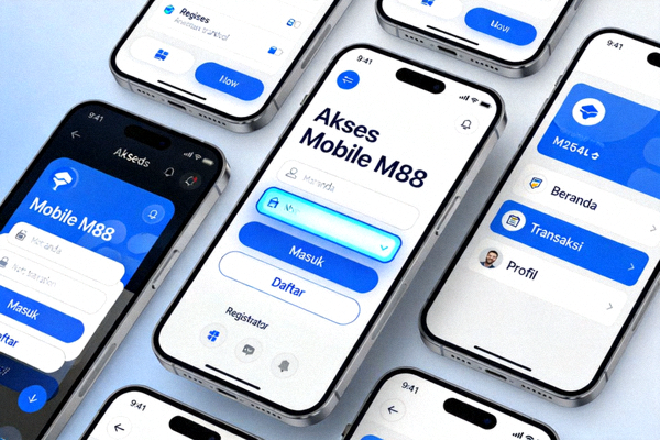 Akses Mobile M88 yang responsif